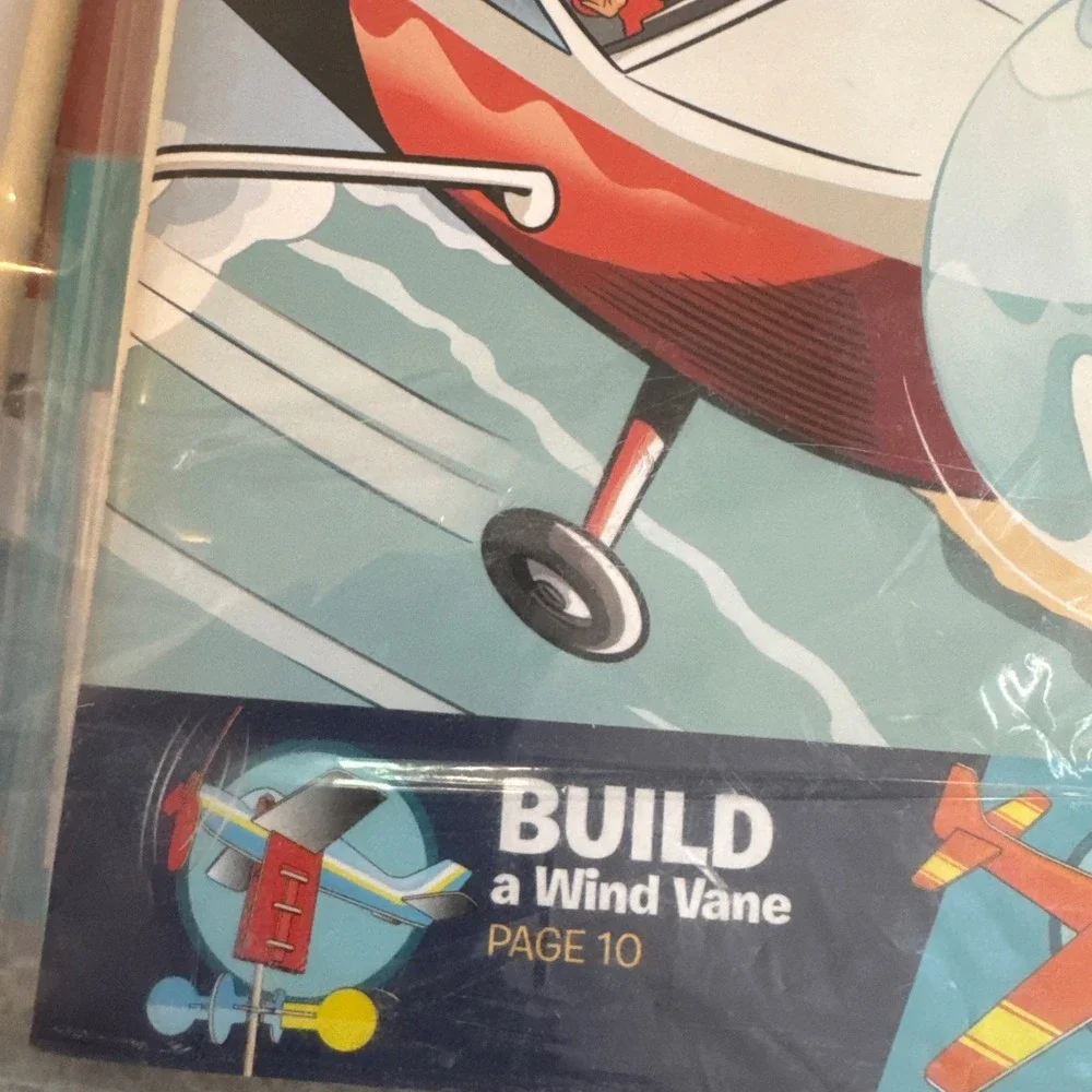Little Passports Flight‎ Science Kit Build Wind Vane Glider Stunt Plane